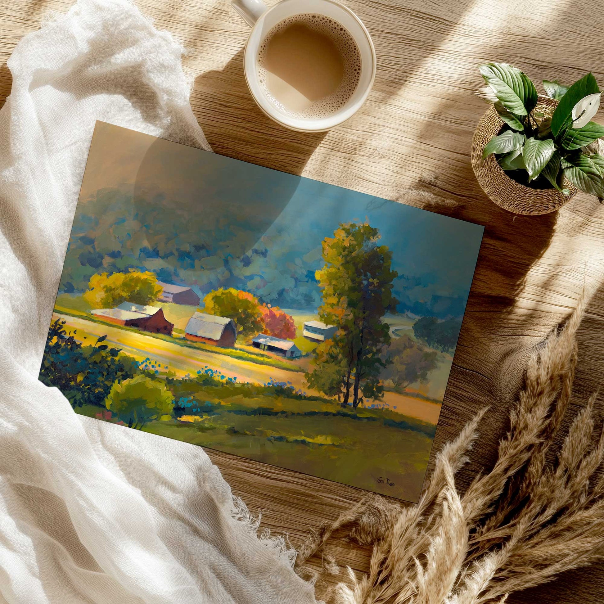 [Color:Rolled Print], Picture of close up of art