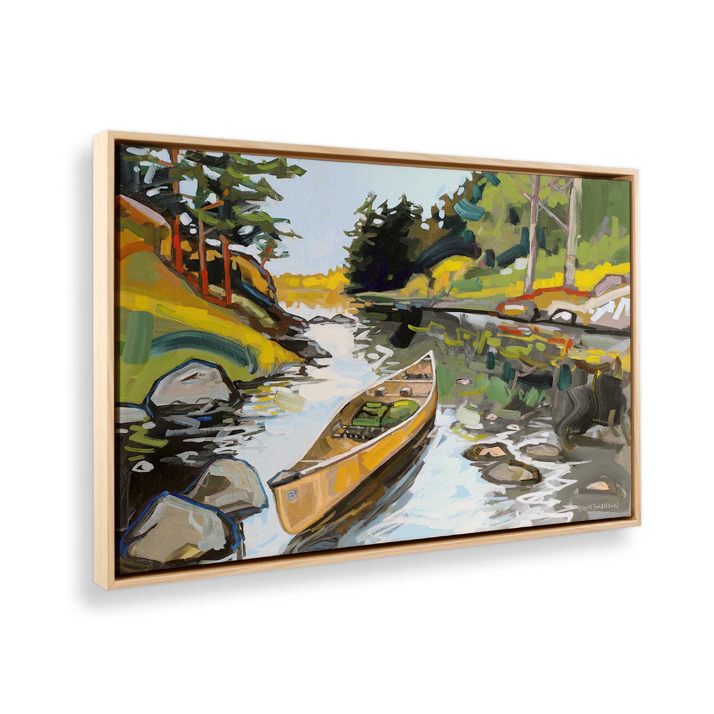 [Color:American Maple], Picture of the corner of the art