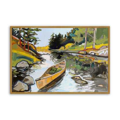 [Color:Polished Gold], Picture of art in a Polished Gold frame