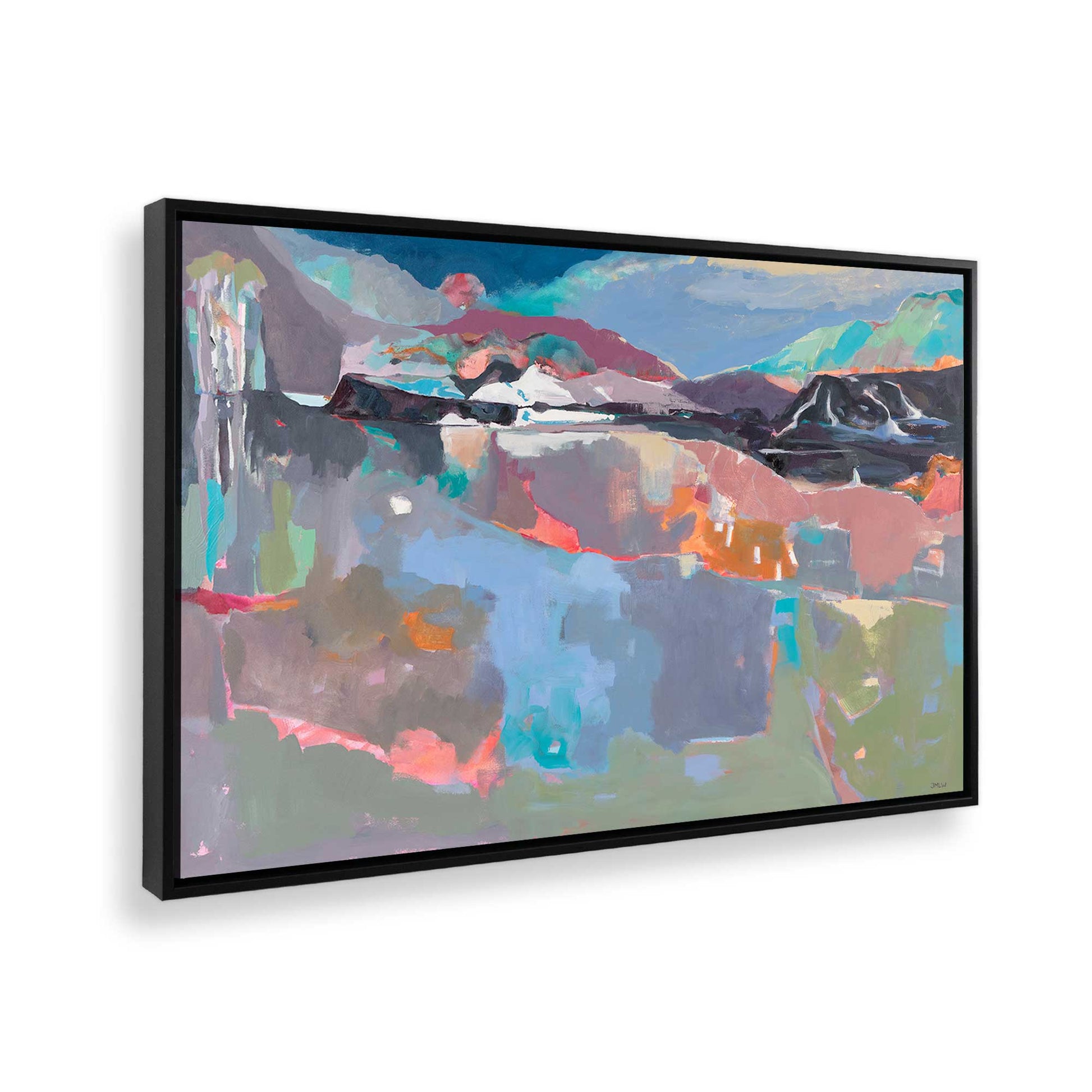 [Color:Satin Black], Picture of the corner of the art