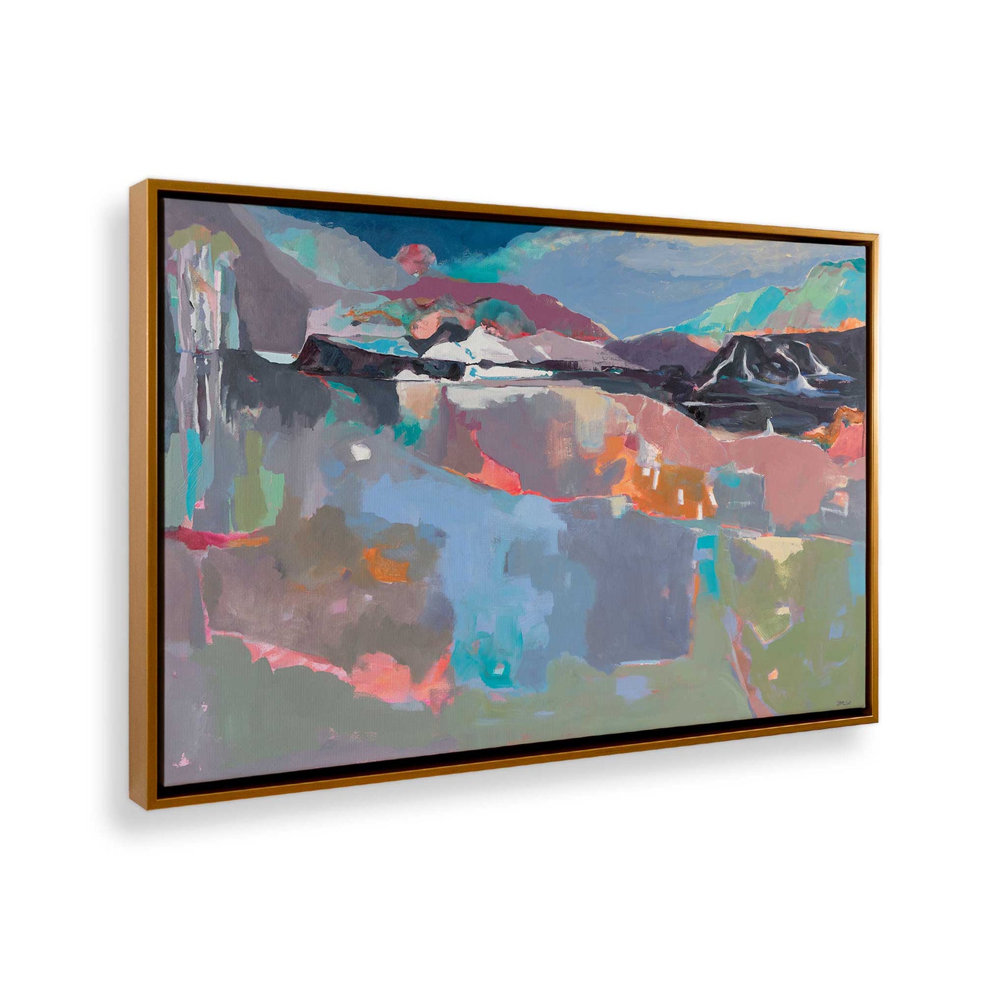 [Color:Polished Gold], Picture of the corner of the art