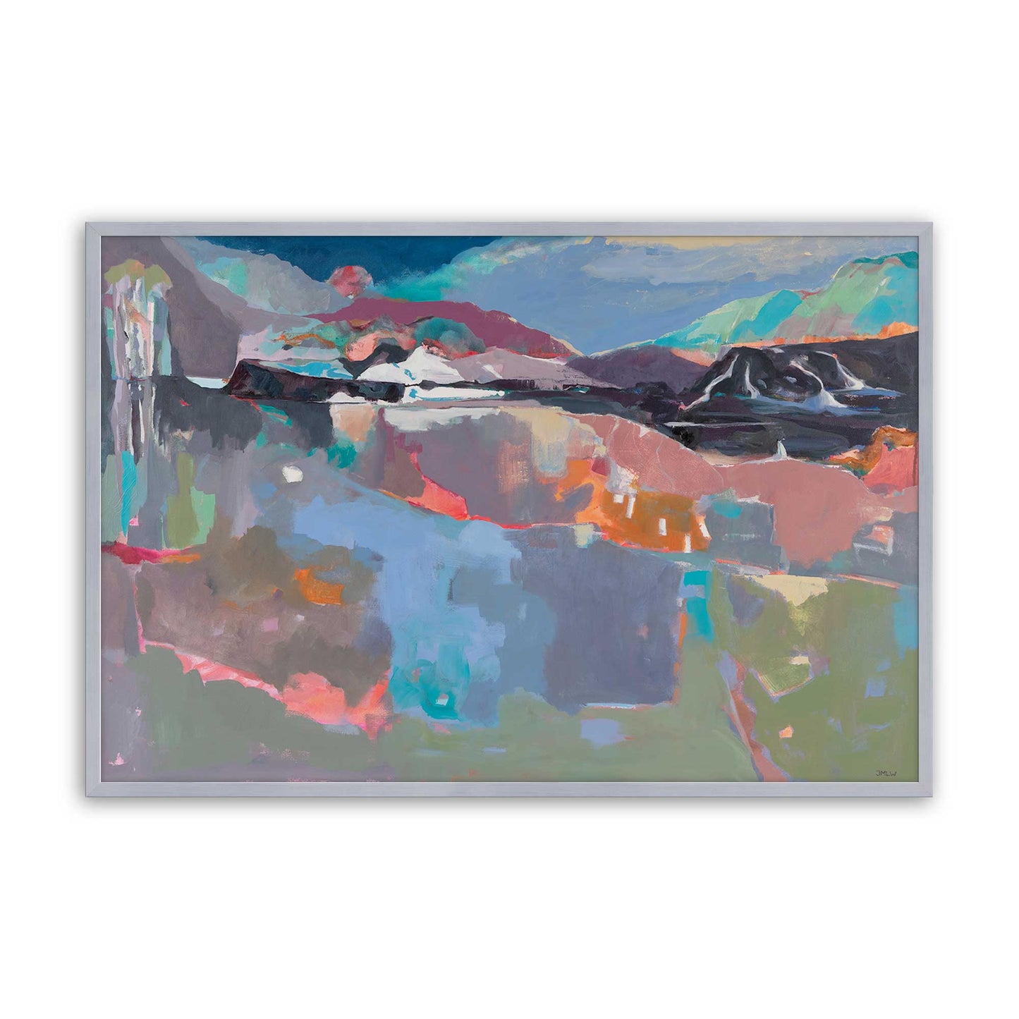 [Color:Polished Chrome], Picture of art in a Polished Chrome frame