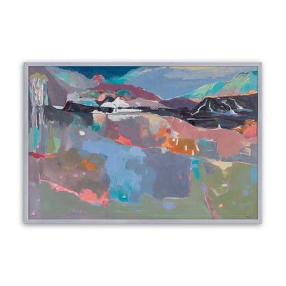 [Color:Polished Chrome], Picture of art in a Polished Chrome frame