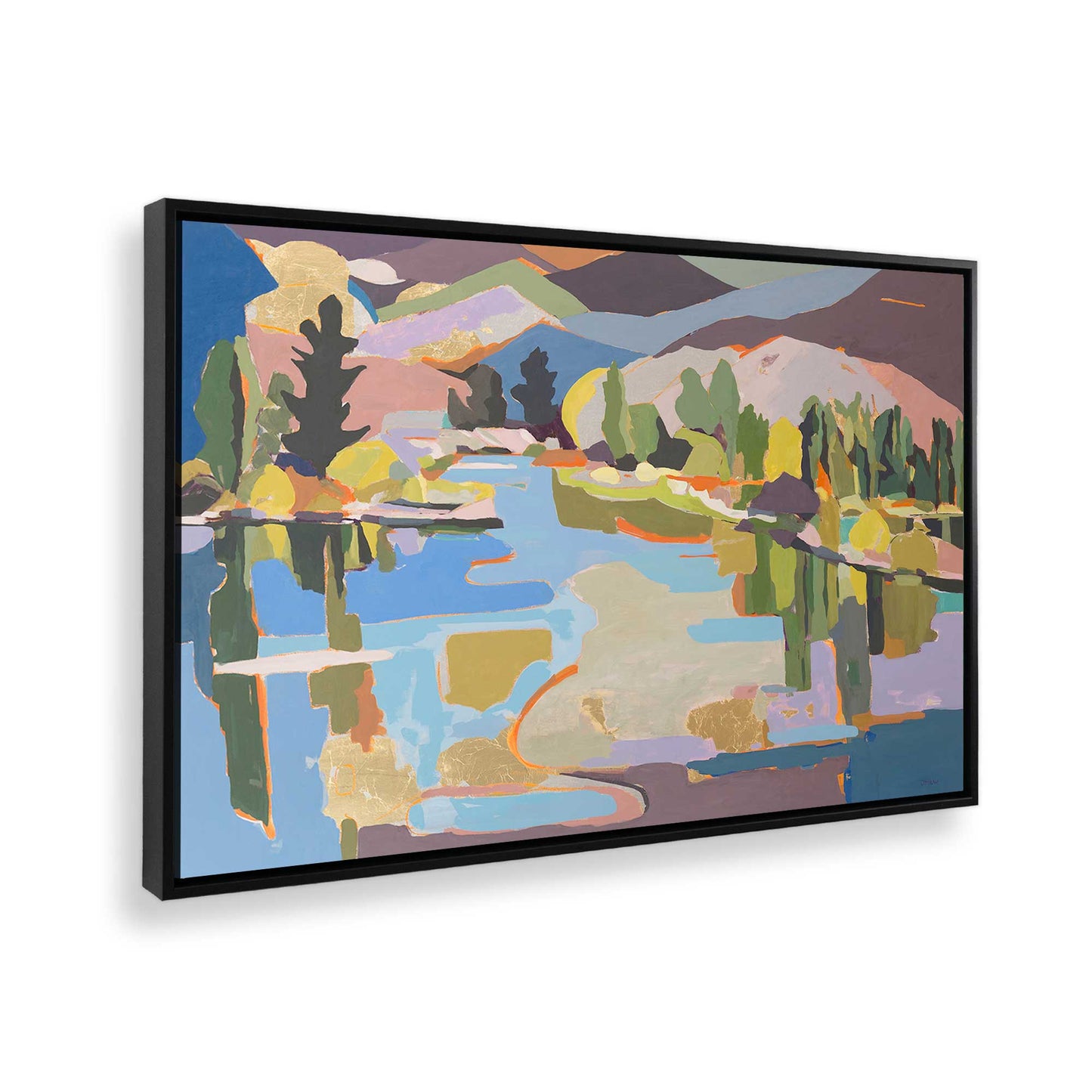 [Color:Satin Black], Picture of the corner of the art