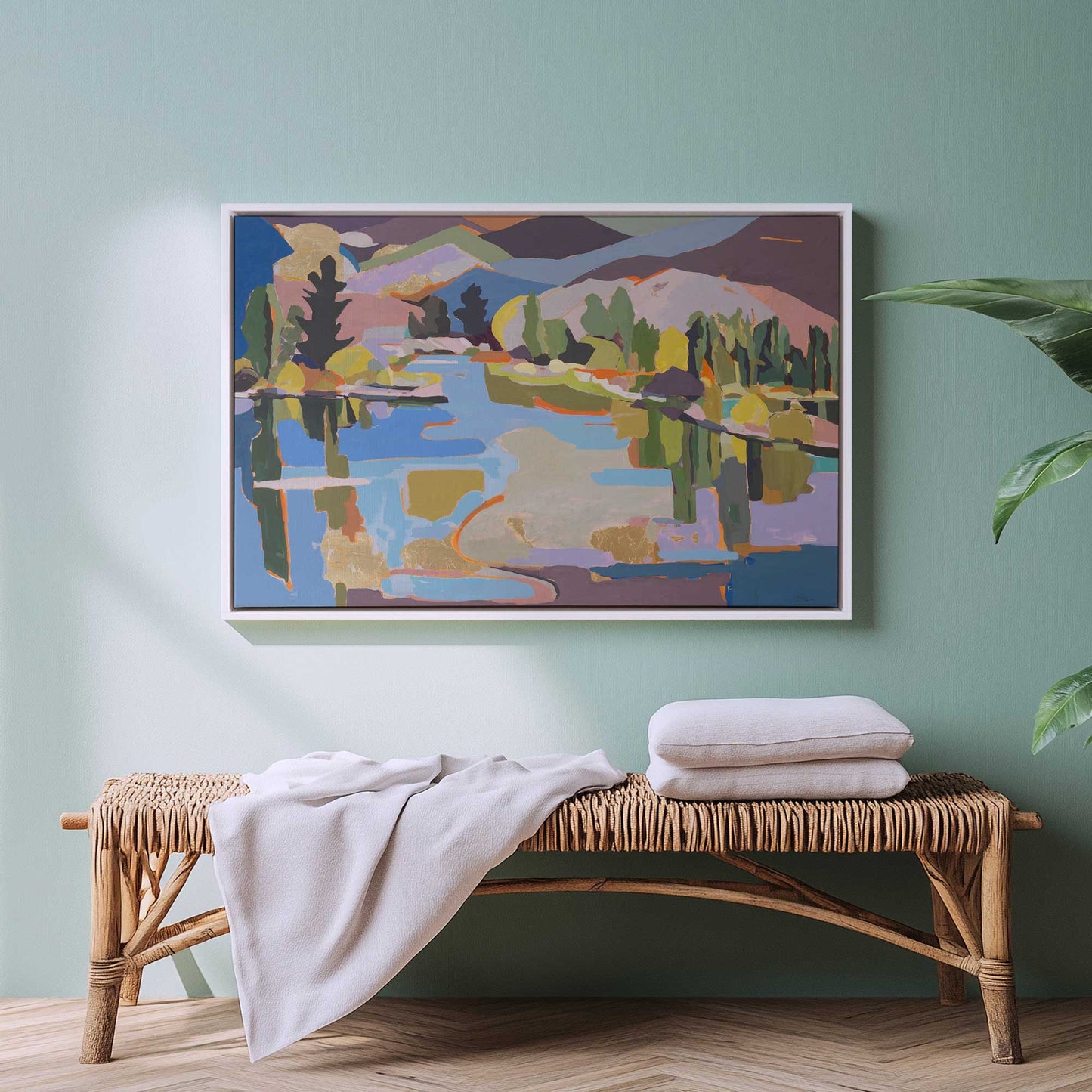 Picture of art in a room