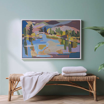 Picture of art in a room