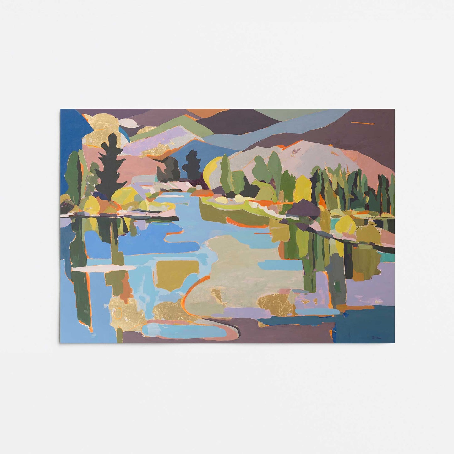 [Color:Rolled Print], Picture of close up of art