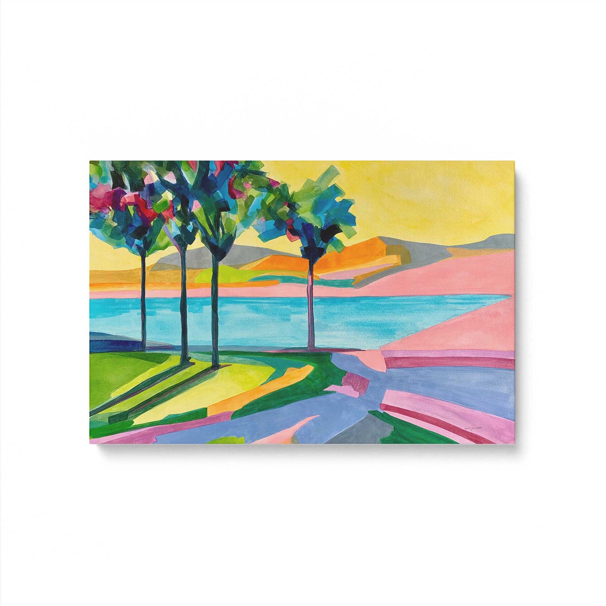 [Color:Stretched Canvas], Picture of art