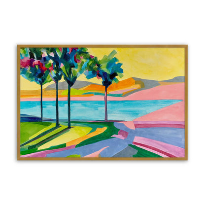 [Color:Polished Gold], Picture of art in a Polished Gold frame