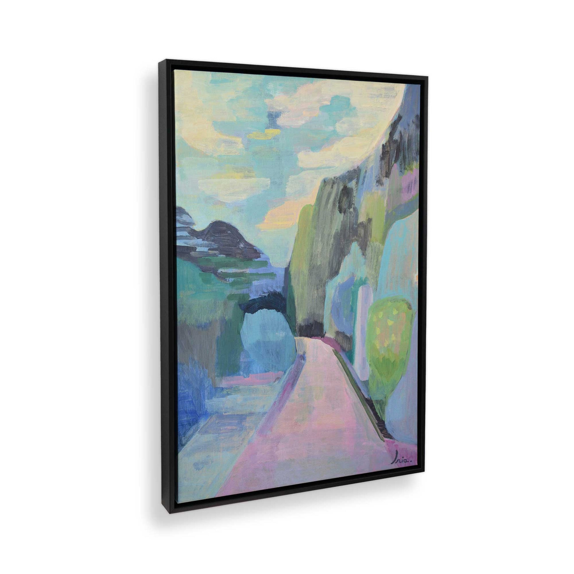[Color:Satin Black], Picture of the corner of the art