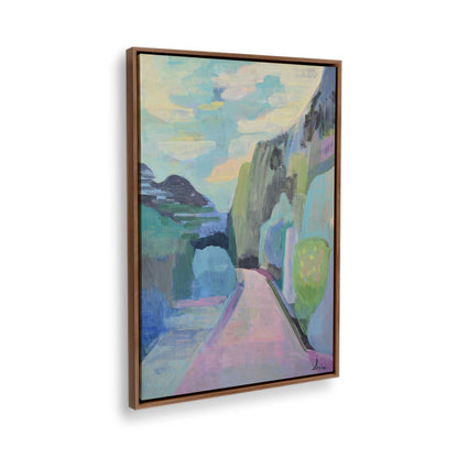 [Color:Walnut], Picture of the corner of the art