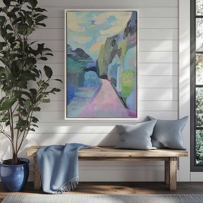 Picture of art in a room