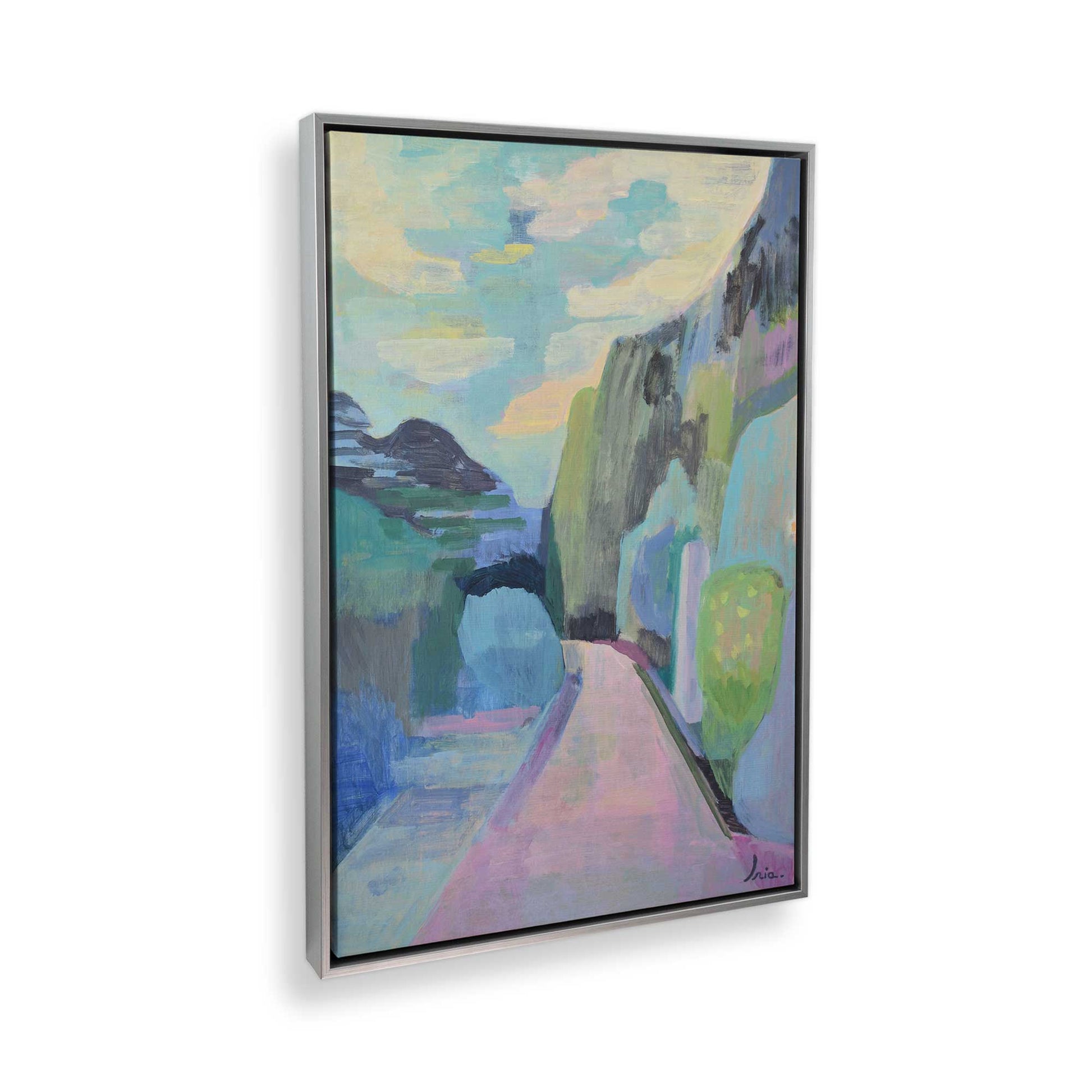 [Color:Polished Chrome], Picture of the corner of the art