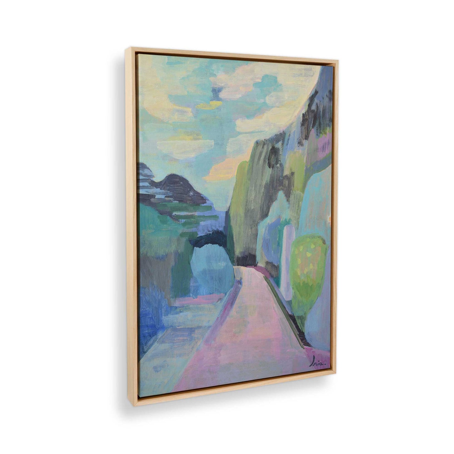 [Color:American Maple], Picture of the corner of the art