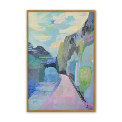 [Color:Polished Gold], Picture of art in a Polished Gold frame