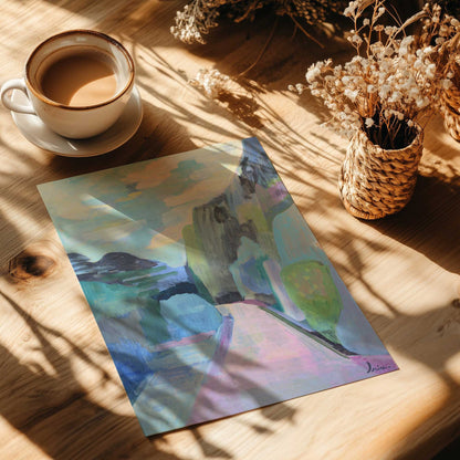 [Color:Rolled Print], Picture of close up of art