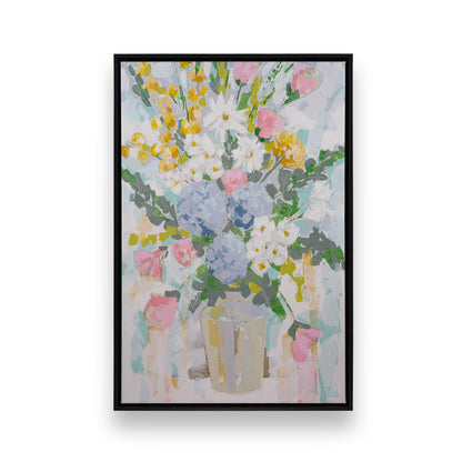 [Color:Satin Black], Picture of art in a Satin Black frame