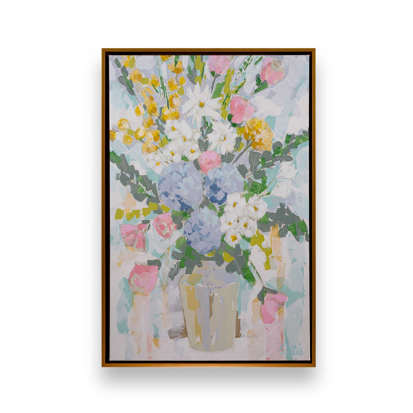 [Color:Polished Gold], Picture of art in a Polished Gold frame