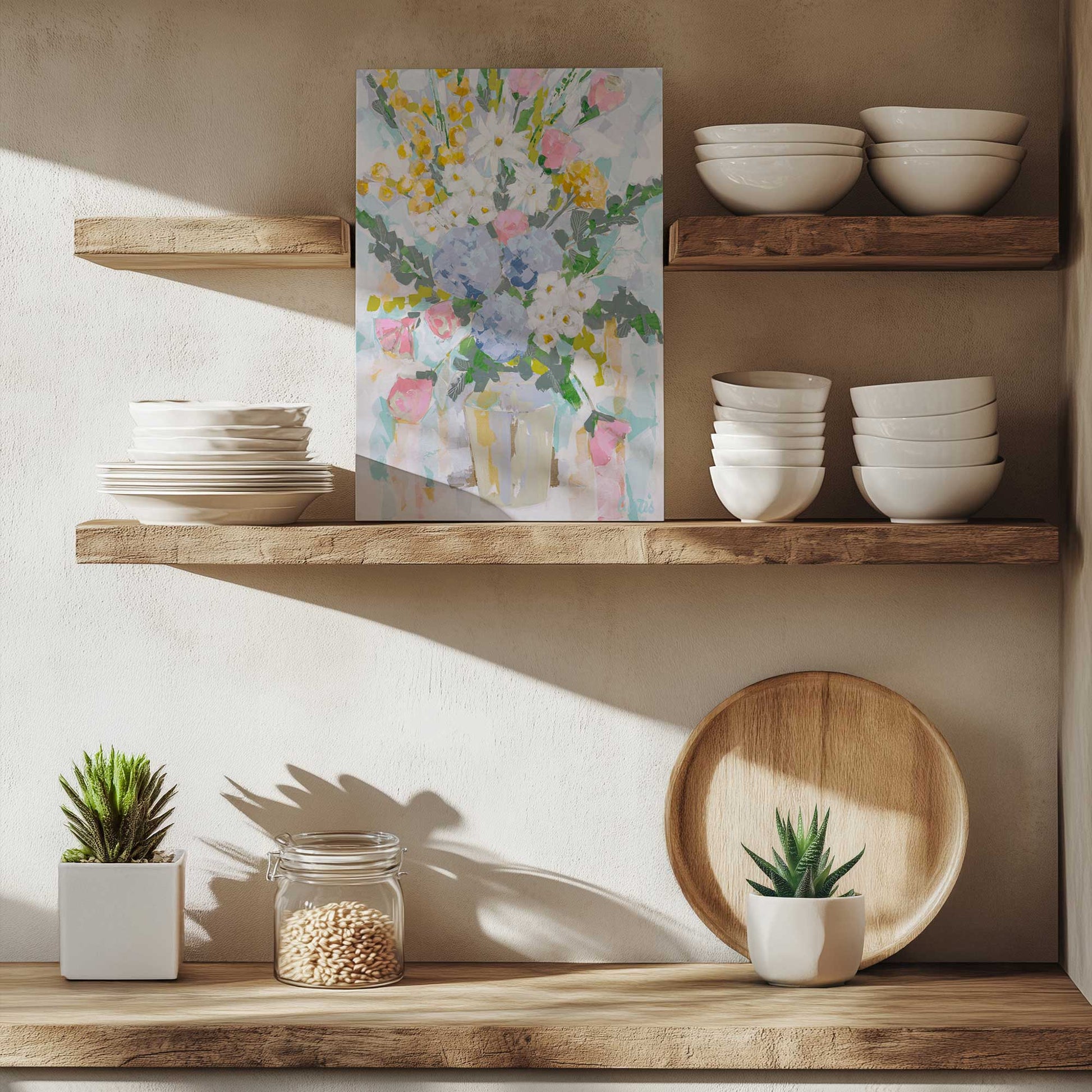 Picture of art in a room