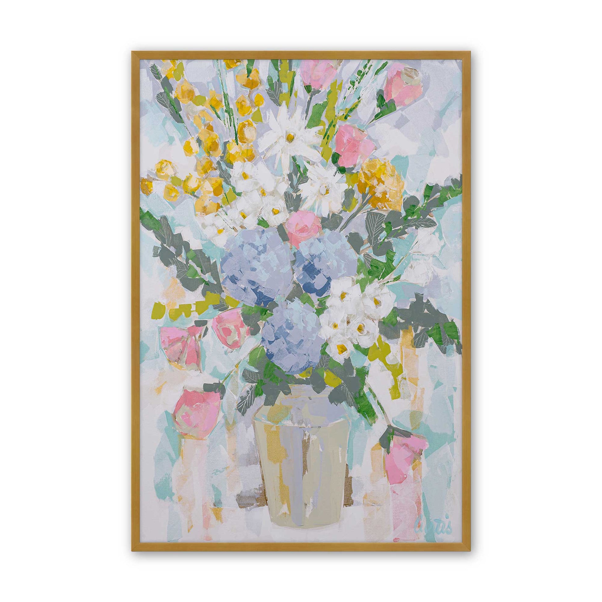 [Color:Polished Gold], Picture of art in a Polished Gold frame