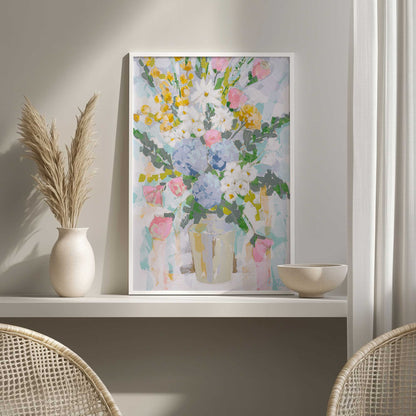 Picture of art in a room
