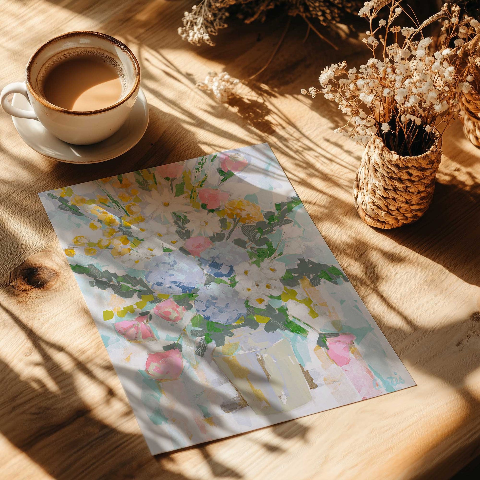 [Color:Rolled Print], Picture of close up of art