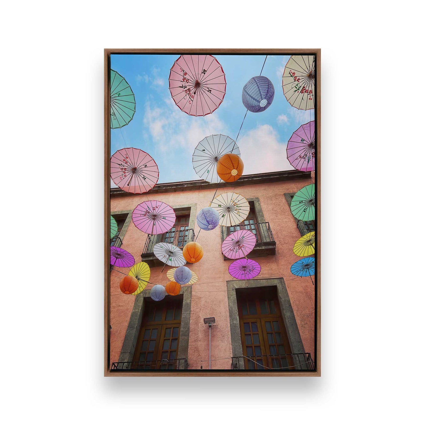 [Color:Walnut], Picture of art in a Walnut frame