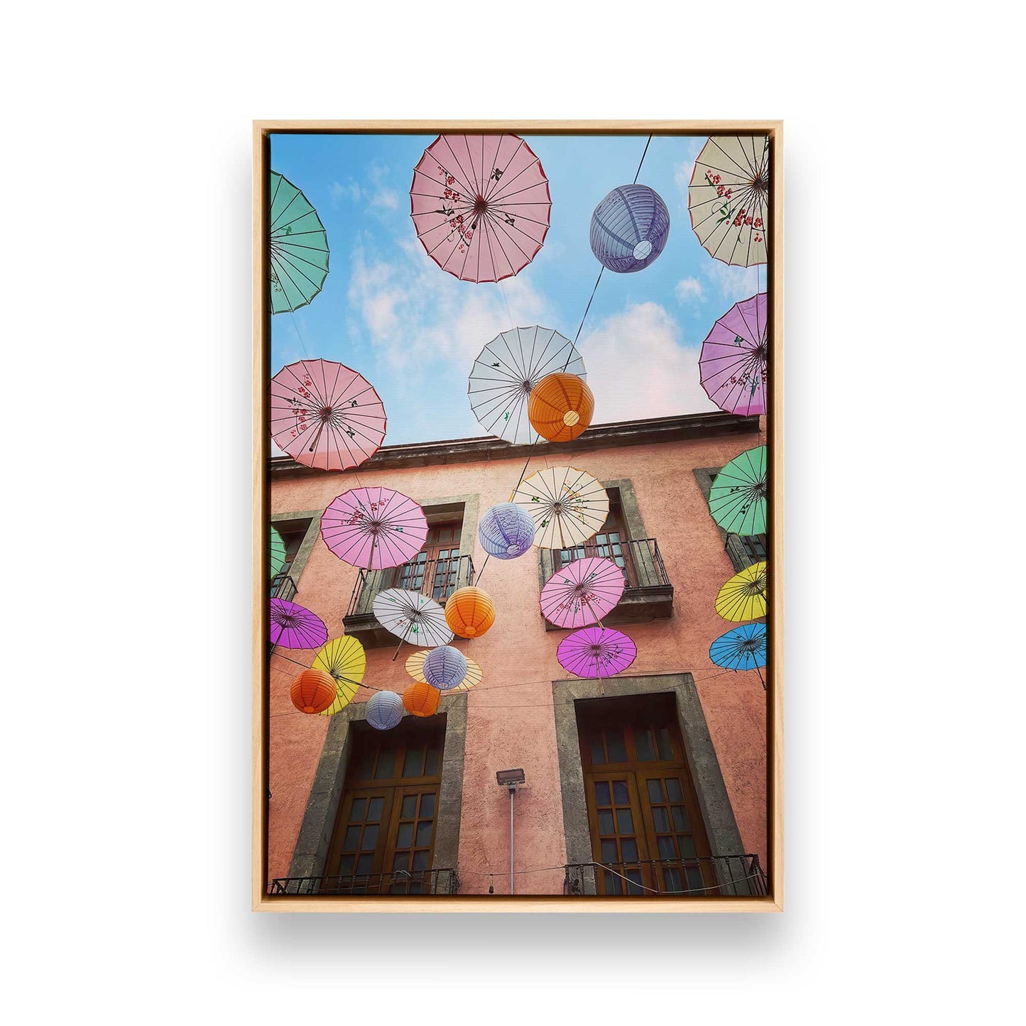 [Color:American Maple], Picture of art in a American Maple frame