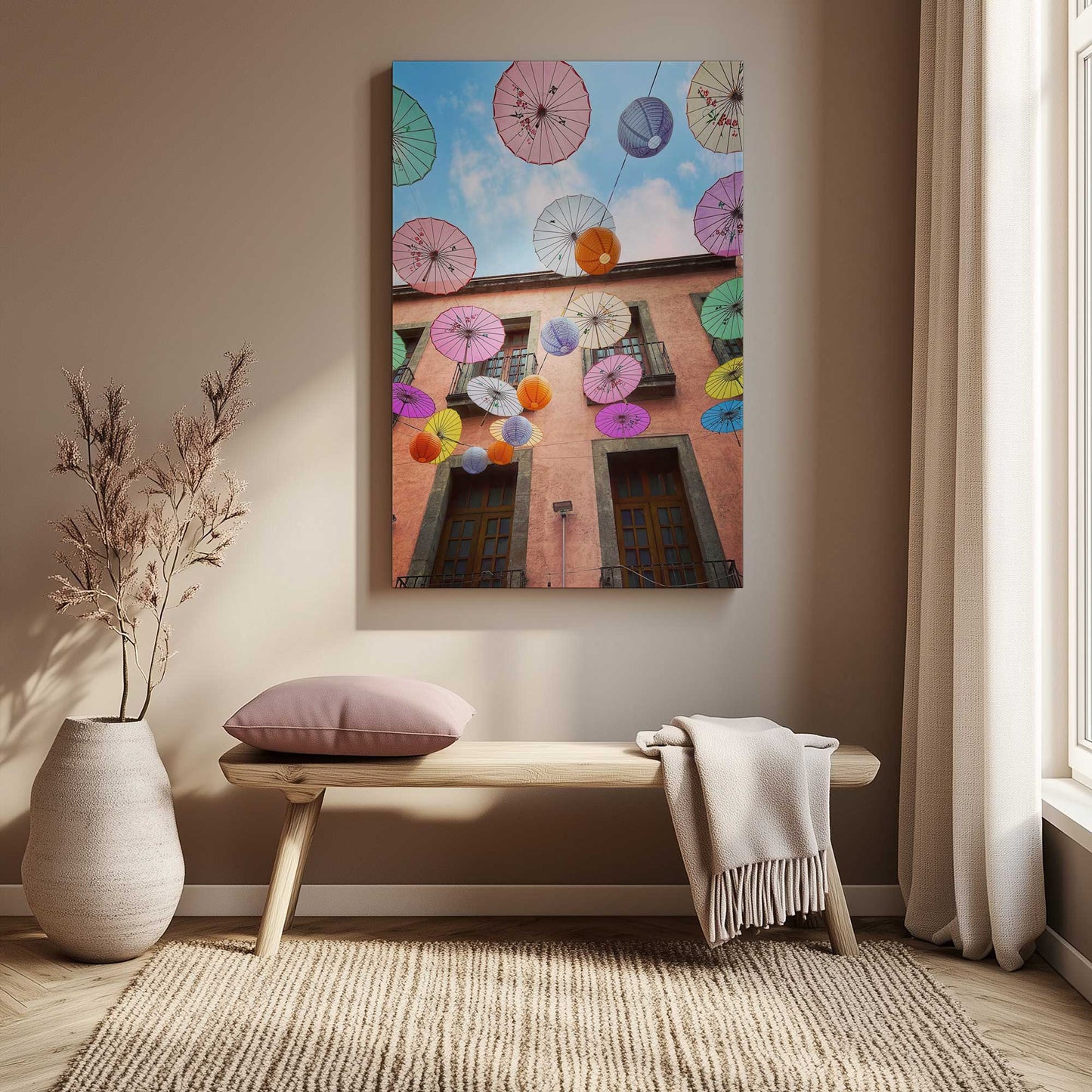Picture of art in a room