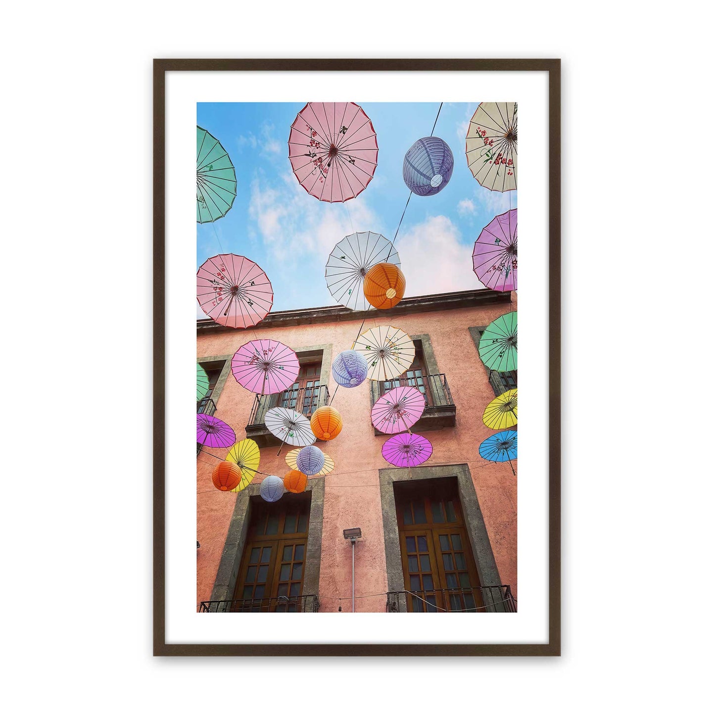[Color:Belvinder Brown], Picture of art in a Belvinder Brown frame
