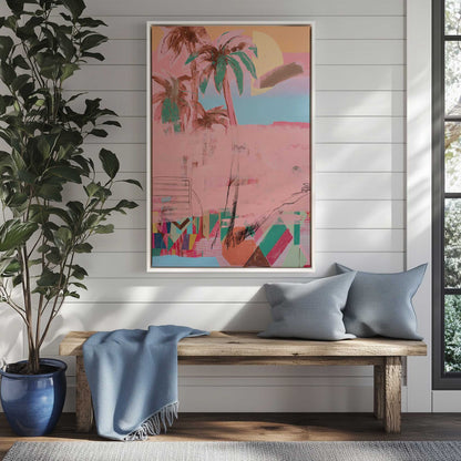 Picture of art in a room