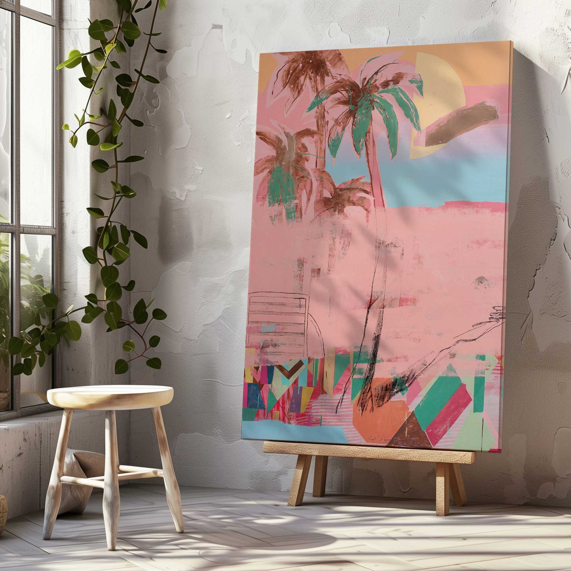 Picture of art in a room