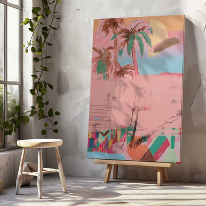 Picture of art in a room