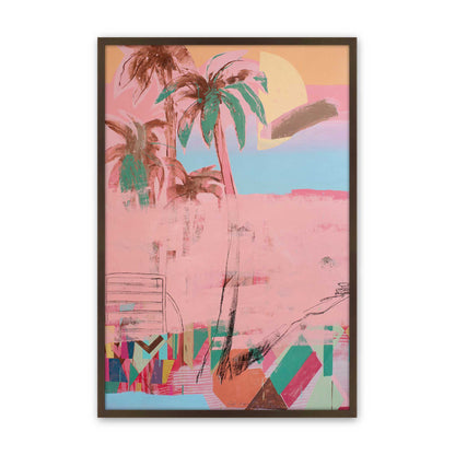 [Color:Belvinder Brown], Picture of art in a Belvinder Brown frame