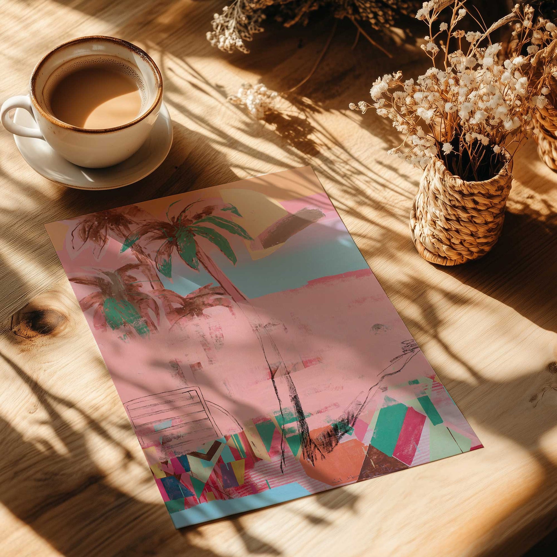 [Color:Rolled Print], Picture of close up of art