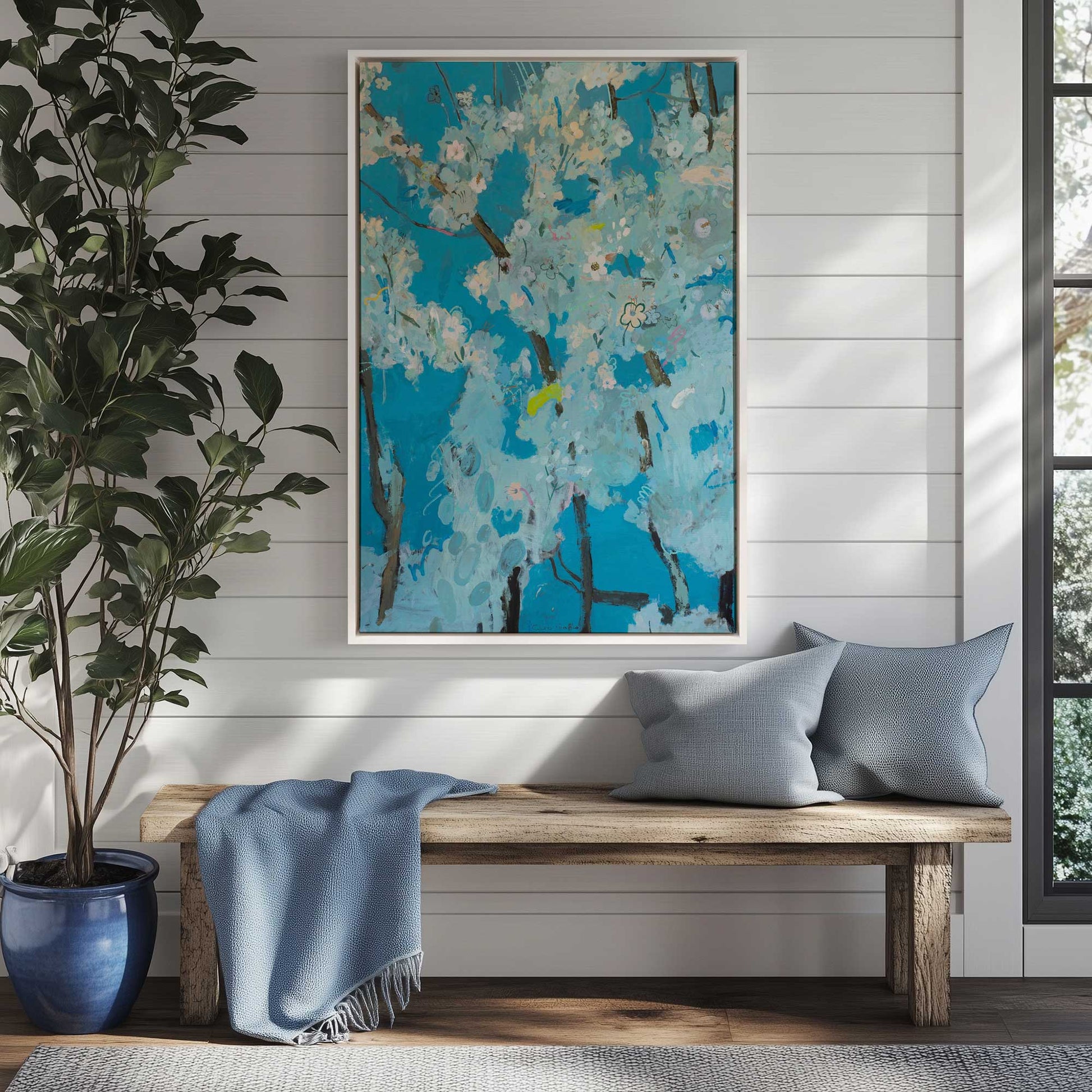Picture of art in a room