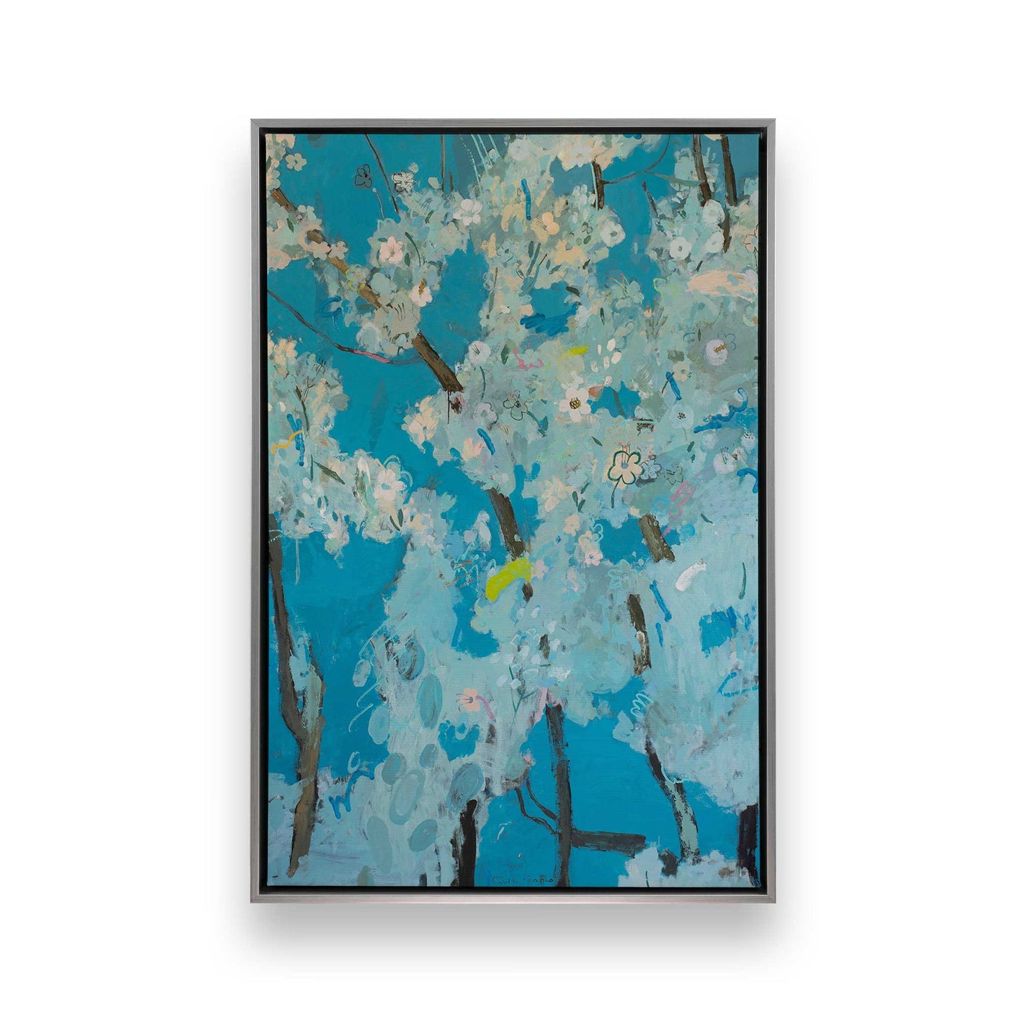 [Color:Polished Chrome], Picture of art in a Polished Chrome frame