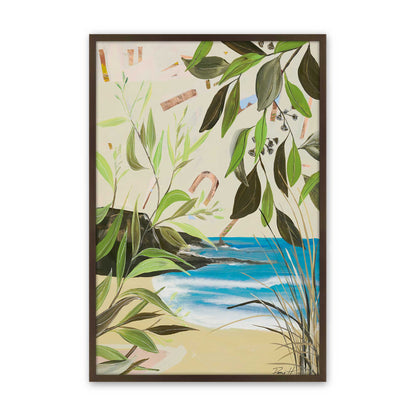 [Color:Belvinder Brown], Picture of art in a Belvinder Brown frame