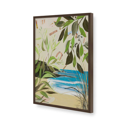 [Color:Belvinder Brown], Picture of art in a Belvinder Brown frame of the corner