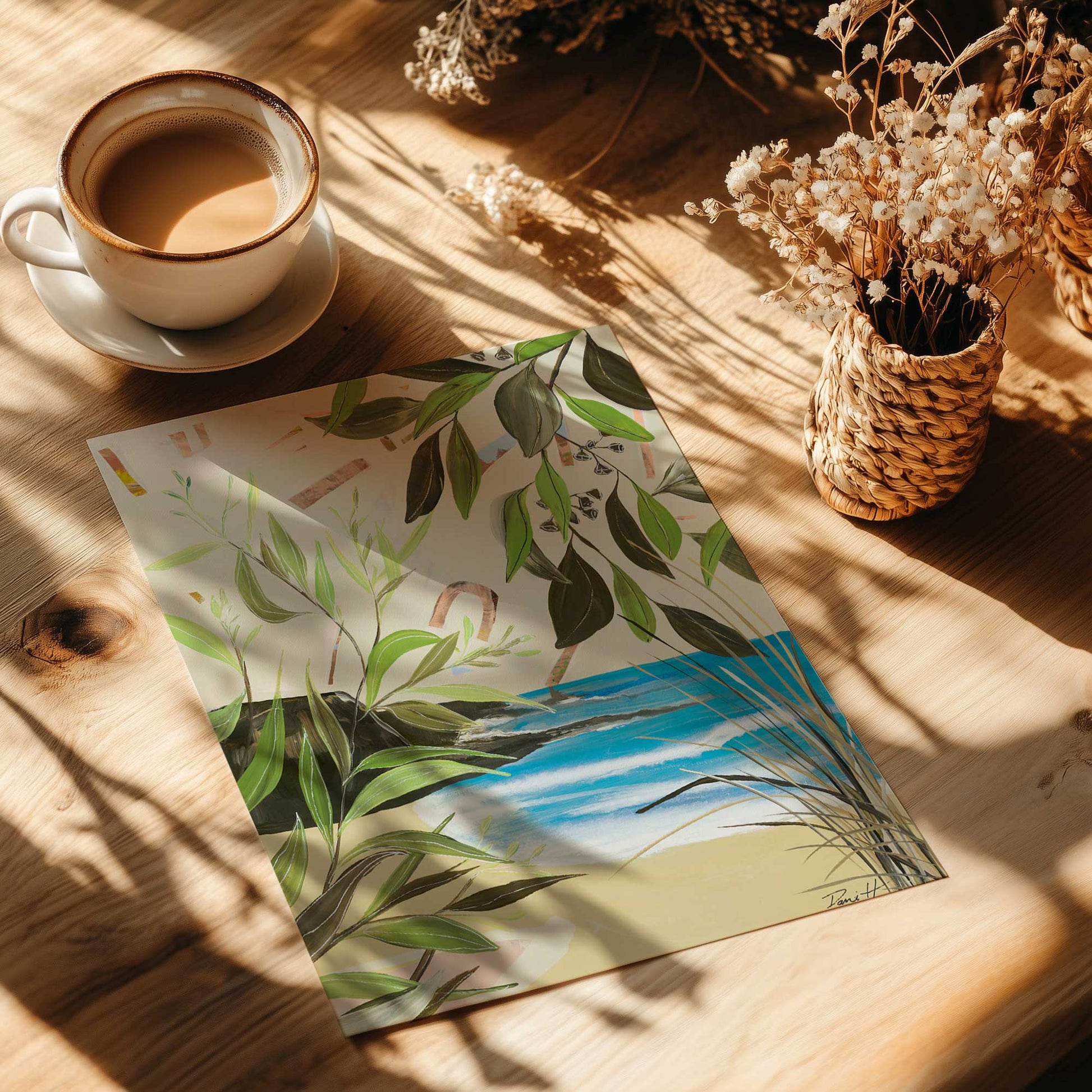 [Color:Rolled Print], Picture of close up of art
