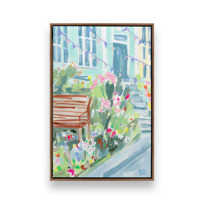 [Color:Walnut], Picture of art in a Walnut frame
