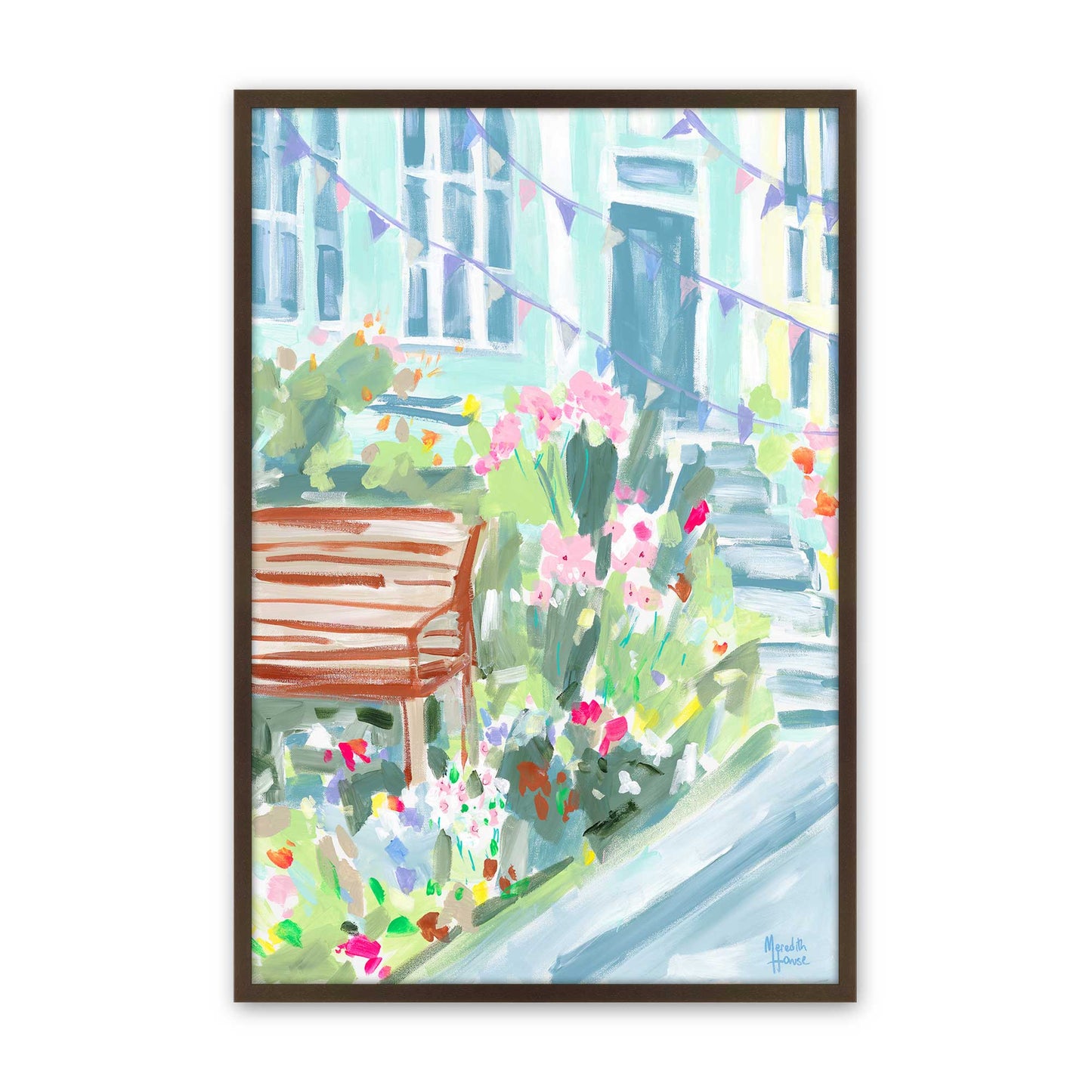 [Color:Belvinder Brown], Picture of art in a Belvinder Brown frame