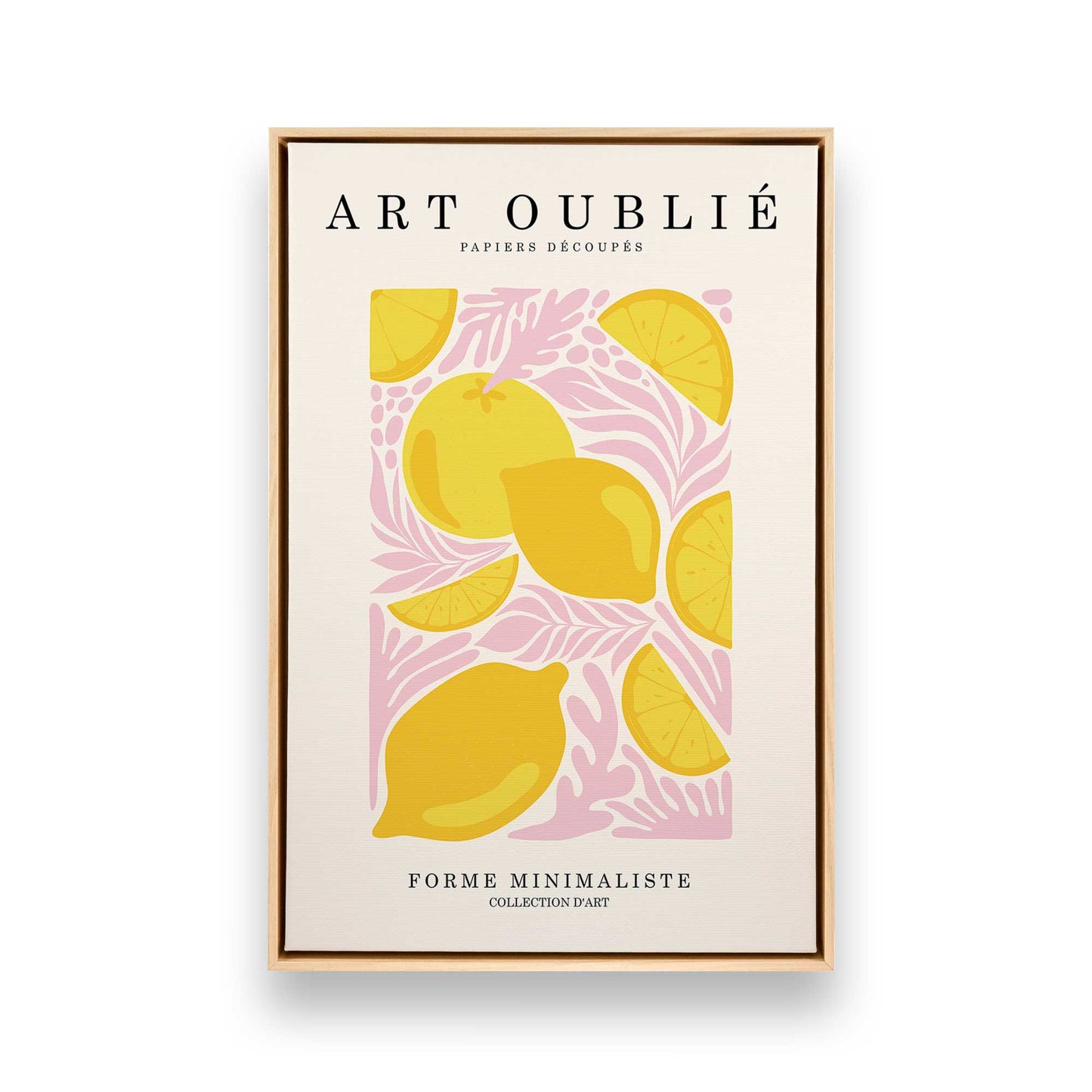 [Color:American Maple], Picture of art in a American Maple frame