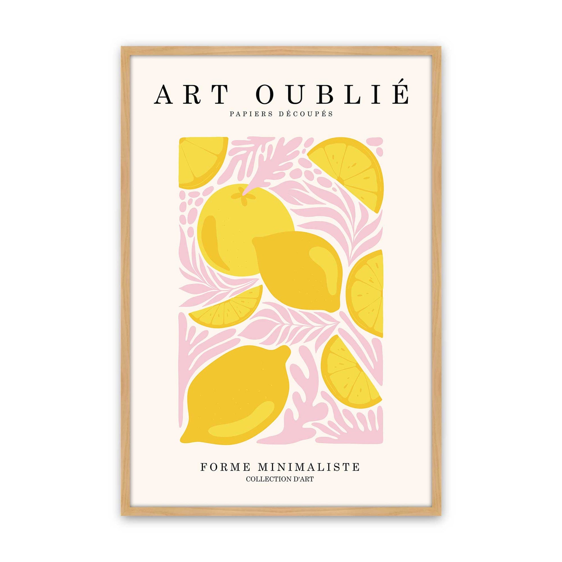 [Color:American Maple], Picture of art in a American Maple frame