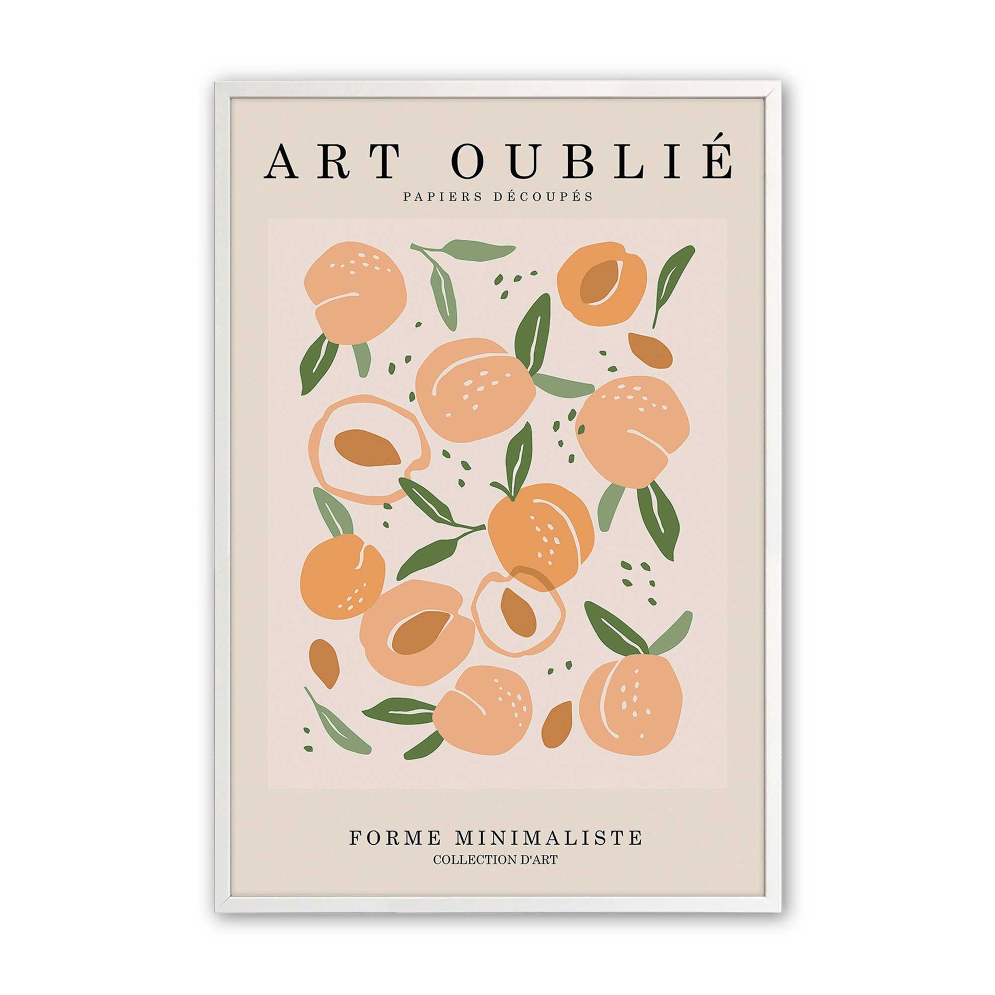 [Color:Opaque White], Picture of art in a Opaque White frame