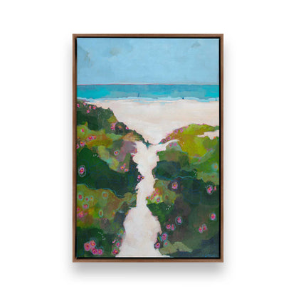 [Color:Walnut], Picture of art in a Walnut frame