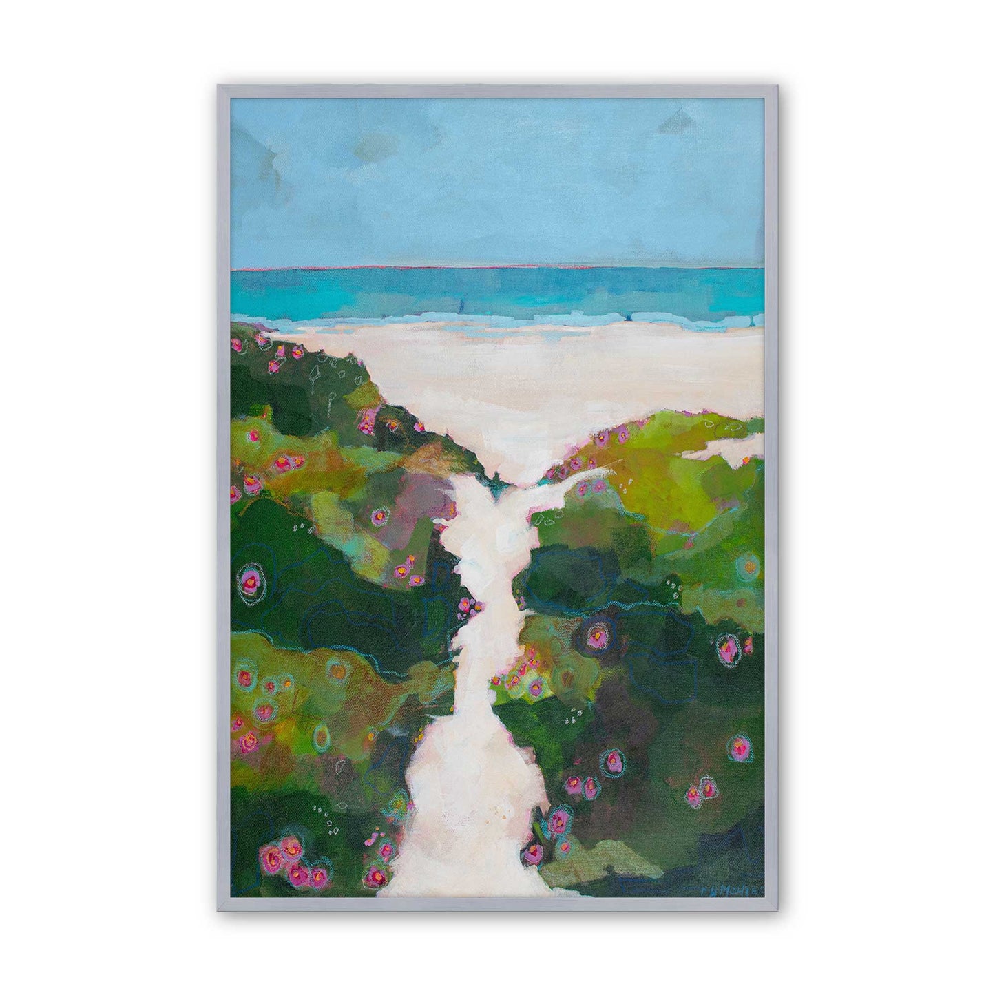 [Color:Polished Chrome], Picture of art in a Polished Chrome frame