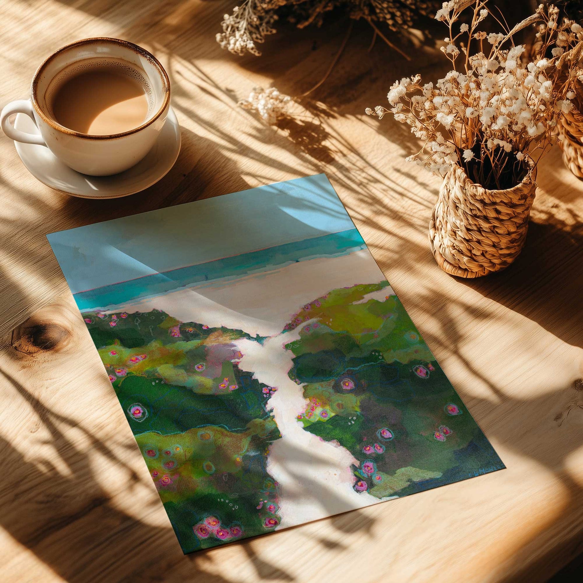 [Color:Rolled Print], Picture of close up of art