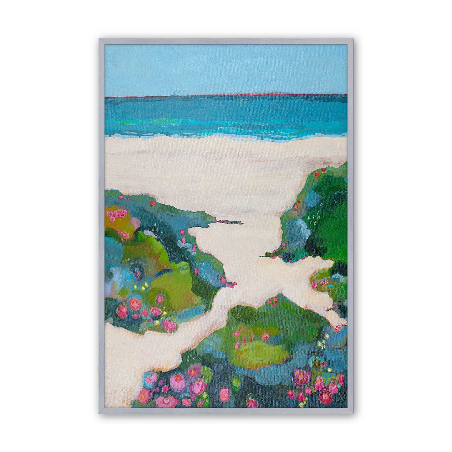 [Color:Polished Chrome], Picture of art in a Polished Chrome frame