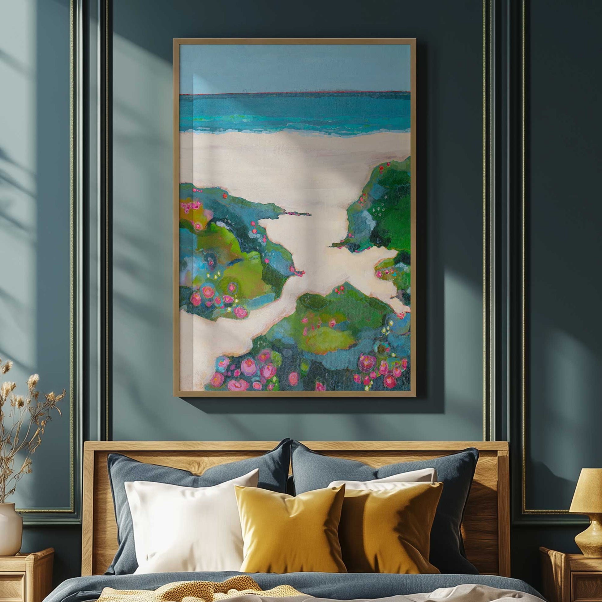 Picture of art in a room